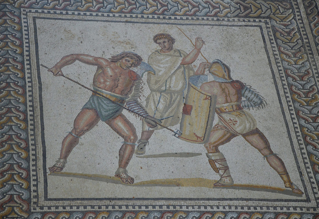 Mosaico de los gladiadores