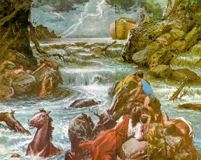diluvio de la mitología griega