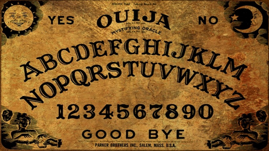 ¿Para qué se utilizó originalmente la placa Ouija?