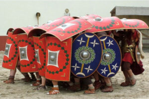 Inventos de la antigua Roma tortuga